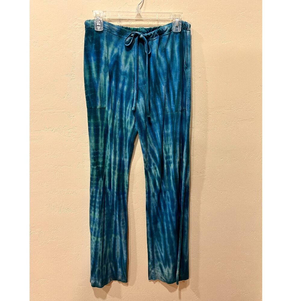 Lucky Brand Tie-Dye Blue Wide Leg Pants - Size XS